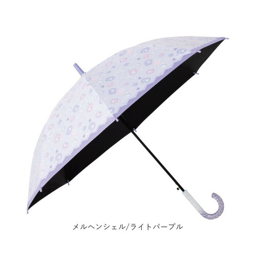 メルヘンシェル/ライトパープル 傘 55cm 女の子 小学生 通販 長傘 ジャンプ傘 キッズ 晴雨兼用傘 雨傘 日傘 通学 登下校 風に強い傘 耐風傘 遮光 UVカット 小学校 中学年 高学年 かわい_13