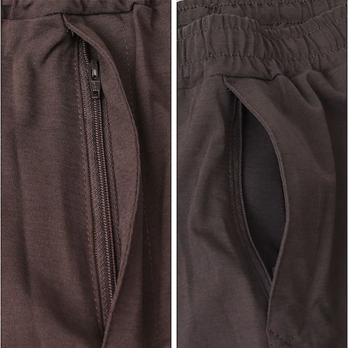 10.GREY Sサイズ ジャージ パンツ 通販 SANTA BARBARA サンタバーバラ ジャージパンツ ウェストゴム 男性 メンズ ストレッチ 伸縮 ルームパンツ オシャレ 伸びる 動きやすい _11