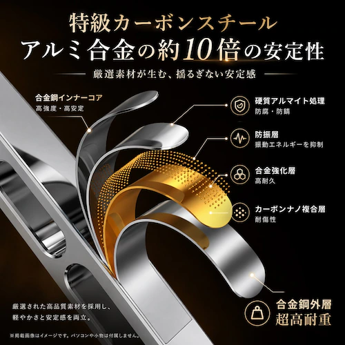 ノートパソコンスタンド ピンク 折りたたみ 360度 回転 高さ 角度調整 パソコン台 机上 コンパクト 冷却 放熱 PCスタンド ノートPC タブレット iPad対応 MacBook対応_11