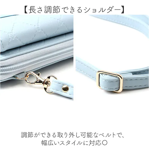 ハチワレブルー スマホショルダー キャラクター 通販 スマホポシェット 財布ショルダー レディース お財布ポーチ スマホバッグ 携帯財布ショルダー スマホポーチ 女子 女の子 子供 子ども こども 小_5