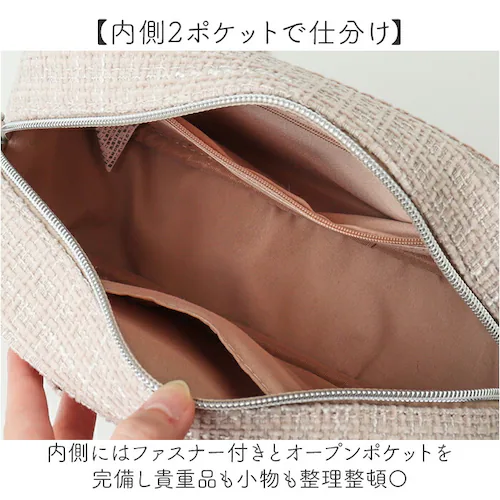PINK altrose ショルダーバッグ 333422 通販 アルトローズ ショルダーバック 斜めがけバッグ 肩掛けバッグ レディース 小さめ リボン かわいい おしゃれ 可愛い オシャレ 旅行 女_3
