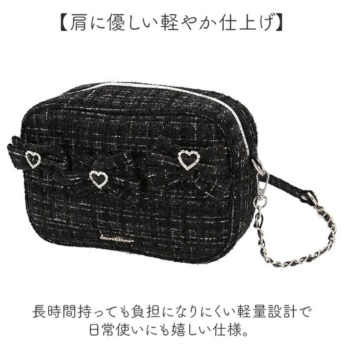 PINK altrose ショルダーバッグ 333422 通販 アルトローズ ショルダーバック 斜めがけバッグ 肩掛けバッグ レディース 小さめ リボン かわいい おしゃれ 可愛い オシャレ 旅行 女_7