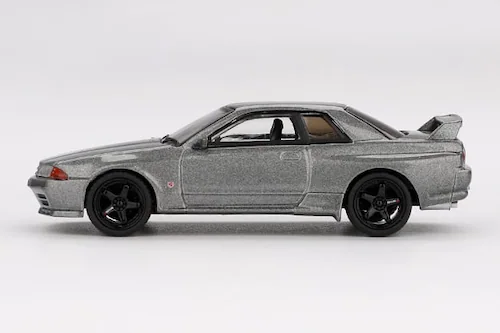 �y�������݉��i�zMINI GT 1/64 Nissan �X�J�C���C�� GT-R (NISMO BNR32 CRS Version)�_�[�N���^���O���[(�E�n���h��)_2