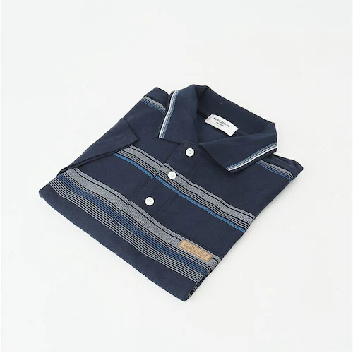ダイヤNAVY Lサイズ ポロシャツ 半袖 メンズ 通販 KEN GROVE ケングローブ シャツ メンズポロシャツ オフィス カジュアル シンプル きれいめ 男性 ゴルフ 大人 春 夏 ブランド ト_10