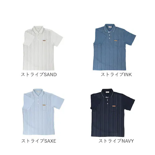 ダイヤNAVY Lサイズ ポロシャツ 半袖 メンズ 通販 KEN GROVE ケングローブ シャツ メンズポロシャツ オフィス カジュアル シンプル きれいめ 男性 ゴルフ 大人 春 夏 ブランド ト_14