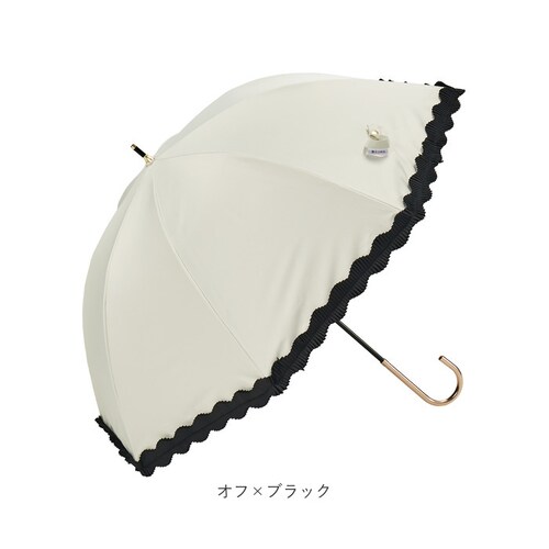 モカ×ブラウン kizawa キザワ 長傘 フリル 通販 日傘 雨傘 晴れ雨兼用傘 晴雨兼用傘 傘 カサ かさ レディース傘 晴れ雨兼用 晴雨兼用 日よけ ひよけ 日除け ショート ドーム型 レディー_14