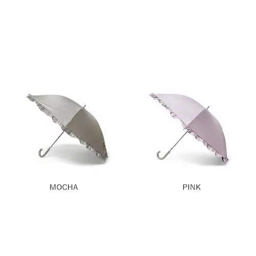 MOCHA 親骨55cm 晴雨兼用傘 長傘 レディース 通販 日傘 傘 おしゃれ UVカット 紫外線対策 遮光 紫外線遮蔽率 99% 晴雨兼用 UPF50+ かさ 通勤 通学 女性 大人 高校生 中学_17