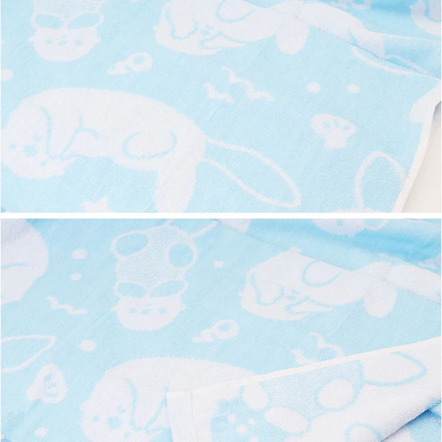 アザラシ 綿100% バスタオル 通販 バス タオル 60×120cm コットン かわいい おしゃれ こども 子供 子ども 男の子 女の子 幼稚園 保育園 キッズ プール 水泳 スイミング 動物 アニ_10