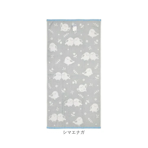 アザラシ 綿100% バスタオル 通販 バス タオル 60×120cm コットン かわいい おしゃれ こども 子供 子ども 男の子 女の子 幼稚園 保育園 キッズ プール 水泳 スイミング 動物 アニ_16