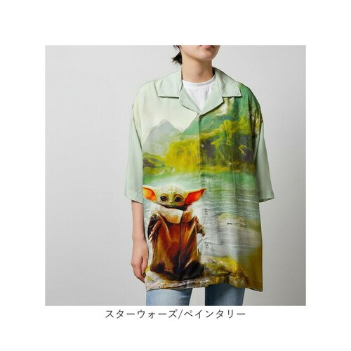 ドラゴンボール/カメハウス LLサイズ アロハシャツ キャラジャン 通販 シャツ プリントシャツ カジュアルシャツ レディースシャツ メンズシャツ カジュアル アロハ キャラクター 鮮やかな プレント_8