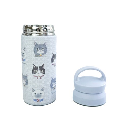 パーラーすずらん堂/ピンク タンブラー ハンドル 通販 水筒 350ml マグボトル ハンドルタンブラー マグ ハンドル付き 保冷 保温 クスグルジャパン Kusuguru Japan 持ち運び ステ_9