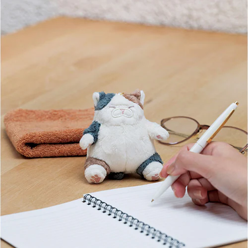 くろねこのまぐろ マスコット 通販 ねこ肯定感 ネココウテイカン キーホルダー 御守りマスコット ストラップ キーリング チャーム 持ち歩き 携帯 ぬいぐるみ かわいい カワイイ 猫 ねこ ネコ アニ_2