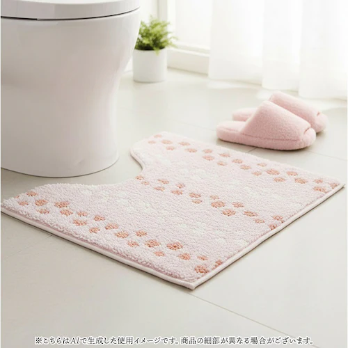 ドロップP ヨコズナクリエーション トイレマット 通販 SUMIKA スミカ トイレ足元マット レギュラーサイズ 洗える トイレ用マット トイレ マット おしゃれ かわいい シンプル 滑り止め オシャ_5