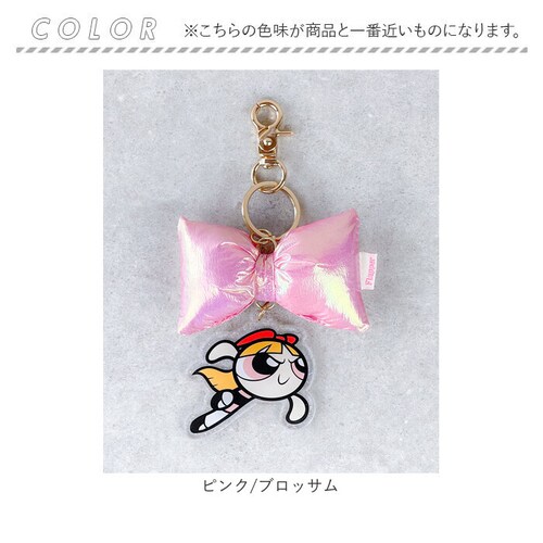 �s���N/�u���b�T�� �p���[�p�t�K�[���Y �L�[�z���_�[ F258121 �ʔ� THE POWERPUFF GIRLS �p���p�t�K�[���Y �o�b�O�`���[�� �L�[�`���[�� �L�[�����O �L���L�� ���{�� �p���p_6