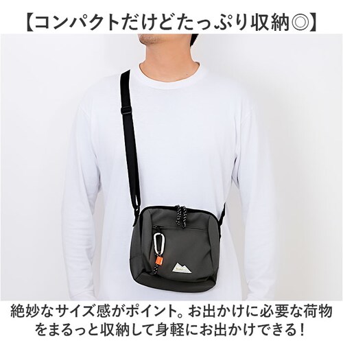 GY boite ボワット ショルダーバッグ ミニ B8171 通販 ミニショルダー ショルダーバック ショルダー 肩掛け 斜めかけ ななめ掛け 仕切り マチ メンズ レディース ユニセックス 男女兼_3