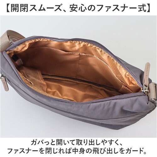GBE.グレーベージュ アネロ ショルダーバッグ anello GTM0972 通販 anelloGRANDE アネログランデ ショルダーバック 斜めがけバッグ レディース メンズ 大人 大きめ 大容_4
