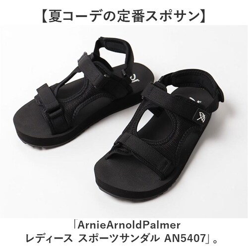 �x�[�W�� L(24cm) �A�[�m���h�p�[�}�[ �T���_�� �ʔ� �X�|�[�c�T���_�� �X�|�T�� �C ���f�B�[�X ���f�B�[�X�V���[�Y Arnold Palmer AN5407 �V���[�Y �X�g���b�v�T���_�� �x_3