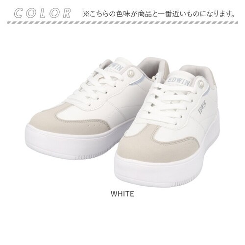 WHITE 23cm �G�h�E�B�� �X�j�[�J�[ ���f�B�[�X �ʔ� EDWIN �V���[�Y ������� ���킢�� �J�W���A���V���[�Y �y�� ���� ���f�B�[�X�X�j�[�J�[ ���f�B�[�X�V���[�Y ����X�j�[�J�[ �ʋ�_12