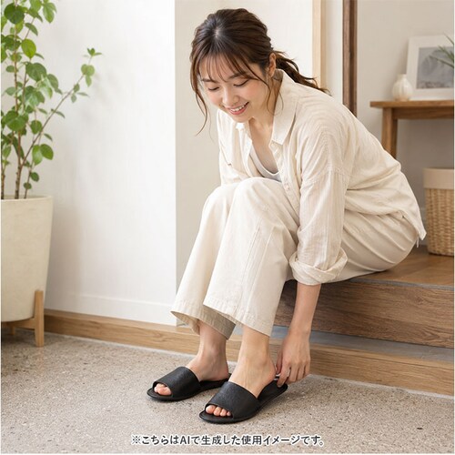 BLACK ���f�B�[�X(��25cm) �܂肽���݃T���_�� �ʔ� EVA�T���_�� �܂��݃T���_�� eva �T���_�� fasproject �X���b�p �g�уX���b�p ������ ���f�B�[�X �����Y �܂肽��_7