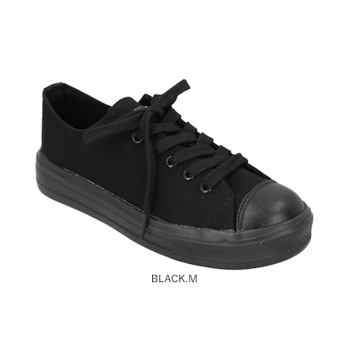 BLACK.M 22.5cm �X�j�[�J�[���f�B�[�X������� �ʔ� �p�[�\���Y �L�����o�X�X�j�[�J�[ ���f�B�[�X �y�� �y�� �ʊw �w�� ������� ���킢�� ���[�J�b�g �J�W���A�� �J�W���A���X�j�[�J�[_9