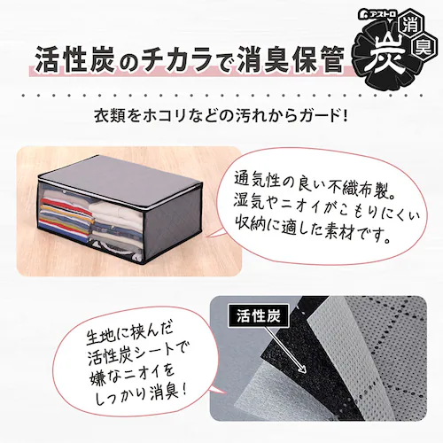 活性炭衣類整理袋 5枚組_7