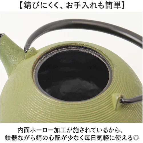 茜 南部鉄器 急須 おしゃれ 通販 日本製 鉄瓶 鉄急須 岩鋳 お茶 ポット 藍花 aika 日の丸 鉄製 冷めにくい 盛岡 南部 鋳鉄 南部鉄 南部鉄瓶 お湯 茶葉 来客 和室 ギフト 贈り物 日本_4