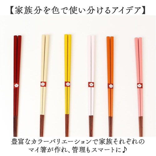 柿色 お箸 おしゃれ 通販 日本製 箸 竹 竹箸 23cm おはし 天然竹 細い 四角 にっぽん伝統色箸 女性 男性 使いやすい 竹製 オシャレ かわいい 可愛い カトラリー 和食器 食器 キッチン用_5