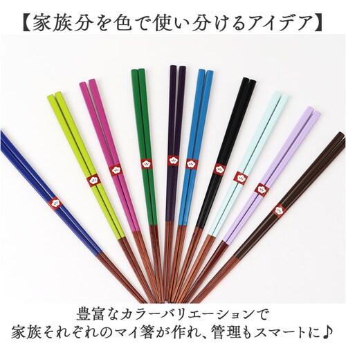 常盤緑 箸 おしゃれ 通販 日本製 お箸 竹 竹箸 23cm おはし 天然竹 四角 細い にっぽん伝統色箸 女性 男性 使いやすい 竹製 オシャレ かわいい 可愛い カトラリー 和食器 食器 キッチン_5