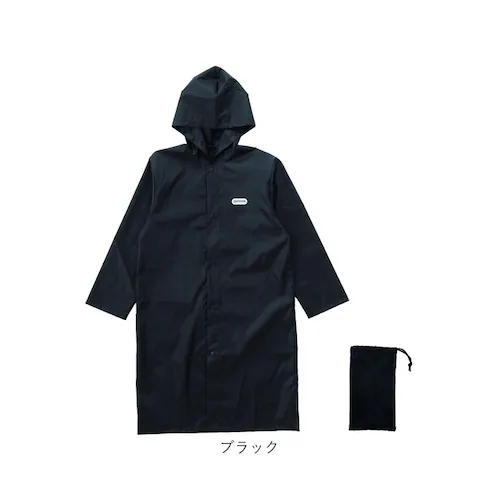 ブラック Lサイズ OUTDOOR PRODUCTS レインコート 通販 アウトドアプロダクツ レインウェア レインウエア カッパ かっぱ 雨合羽 雨がっぱ 雨具 雨衣 収納袋付き シンプル メンズ _12