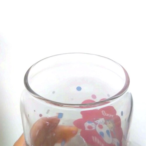 PEKO×ハローキティ グラス 缶型 通販 缶型グラス ガラス製コップ ガラスコップ ビールグラス 軽量 軽い 透明 かわいい 可愛い おもしろ おしゃれ 360ml 父の日 ギフト 母の日 誕生日 _7
