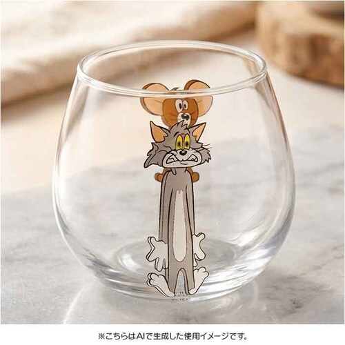 マイメロディ&クロミ/2HA 丸い グラス 通販 日本製 まんまるグラス 丸グラス 透明 クリア ガラス製 コップ タンブラー かわいい キャラクター おしゃれ 可愛い ゆらゆらグラス 290ml 子_1