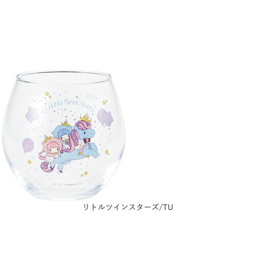 マイメロディ&クロミ/2HA 丸い グラス 通販 日本製 まんまるグラス 丸グラス 透明 クリア ガラス製 コップ タンブラー かわいい キャラクター おしゃれ 可愛い ゆらゆらグラス 290ml 子_9