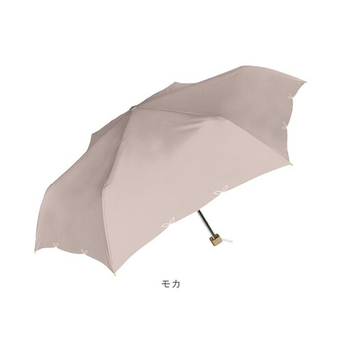オフホワイト Nakatani 日傘 通販 晴雨兼用傘 折りたたみ傘 926-067 UV ブルーム 傘 レディース かさ カサ アンブレラ Parasol 55cm UVカット 中谷 ナカタニ 無地_16