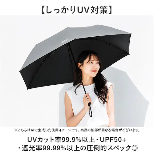 NAVY 晴雨兼用折りたたみ傘 カラビナ付き 通販 晴雨兼用傘 日傘 雨傘 折り畳み傘 折りたたみ傘 晴れ雨兼用傘 65cm 65センチ 大きめ uvカット UVカット カラビナ レディース傘 かさ _2