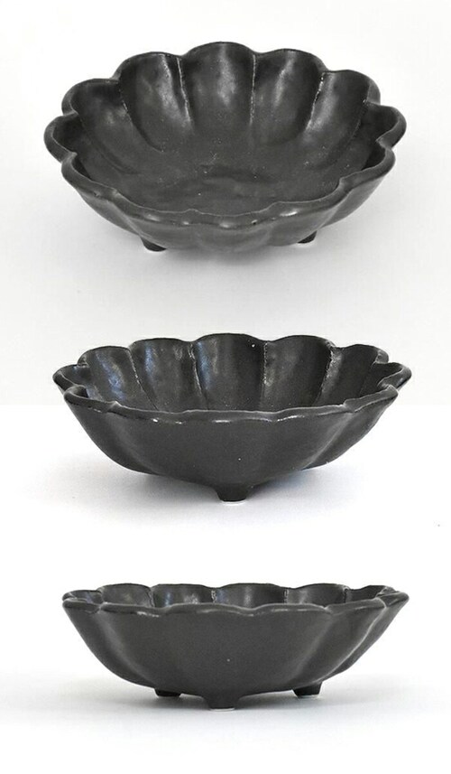 ホワイト 美濃焼 小鉢 通販 日本製 小皿 中鉢 美濃 焼 16cm 取り皿 副菜 取皿 和食器 おしゃれ モダン かわいい 花形 花型 お花 サラダ デザート 電子レンジ対応 食洗機対応 朝食 おや_8