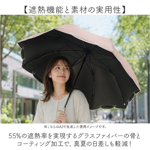 �u���b�N Nakatani ���P �ʔ� ���J���p�P ���P 916-067 UV �u���[�� �P ���f�B�[�X ���� �J�T �A���u���� Parasol 55cm UV�J�b�g ���J �i�J�^�j ���n ���C���O�b_4