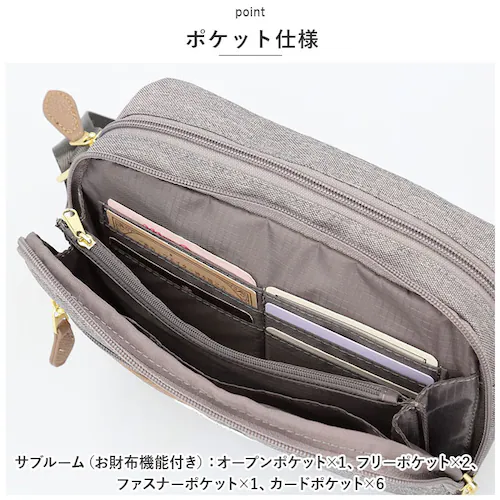 アネログランデ ショルダーバッグ anelloGRANDE 通販 GHM0512 ショルダーバック 斜めがけ ななめがけ 斜め掛け ミニショルダー ミニバッグ バッグ バック お財布ポシェット レディ_7