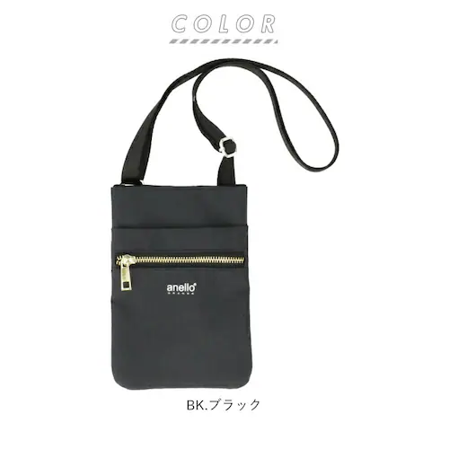 PBE.ピンクベージュ アネロ ミニショルダーバッグ 通販 anello GRANDE レディース 大人 ショルダーバッグ 斜めがけ 縦型 スマホ おしゃれ 軽量 軽い 撥水 はっ水 旅行 おでかけ _14