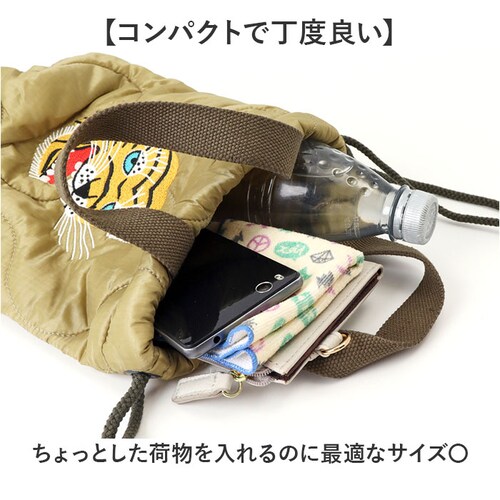 アラスカOLIVEDRAB ナイロン キルティング バッグ 通販 ショルダーバッグ 小さめ ミニトートバッグ メンズ キルティングバッグ 斜めがけ HOUSTON ヒューストン 2way 軽量 軽い _3