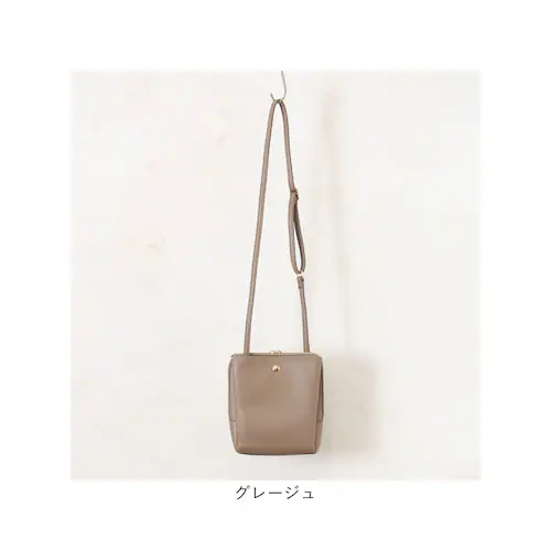 ブロンズ ショルダー ミニ 軽量 通販 ミニショルダー ショルダーバッグ ショルダーバック 肩掛け ななめ掛け 斜めかけ ミニショルダーバッグ 小さい 小さめ 合皮 3層 シンプル 無地 レディース _14