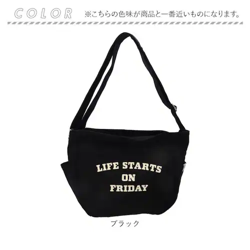 ブラック jouet ジョエット ショルダーバッグ J7522 通販 カレッジロゴショルダー 斜め掛けバッグ 斜めがけバッグ ショルダーバック キャンバス 布 斜め掛け おしゃれ かわいい レディース_10