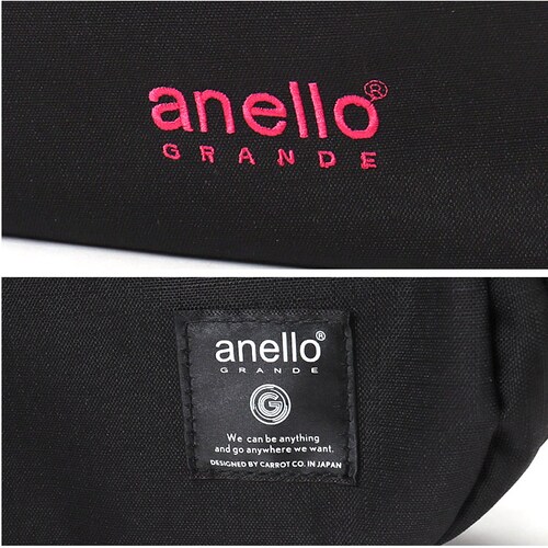 PI.ピンク アネロ ボディバッグ 通販 anello GRANDE GTM0463 ボディーバッグ ワンショルダーバッグ ショルダーバッグ ショルダーバック レディース メンズ 大きめ 撥水 アネロ_9