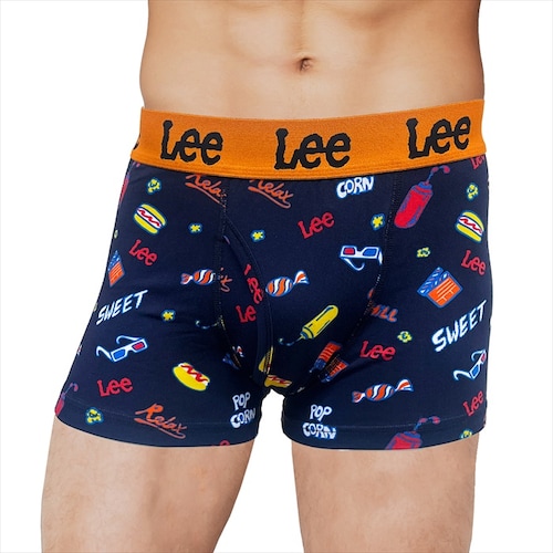 ネイビー(065) 5Lサイズ ボクサーブリーフ メンズ Lee 33058 通販 ボクサーパンツ ボクサーショーツ 前開き 前あき ブランド リー 男性 紳士 中学生 高校生 男子 ストレッチ おし_10