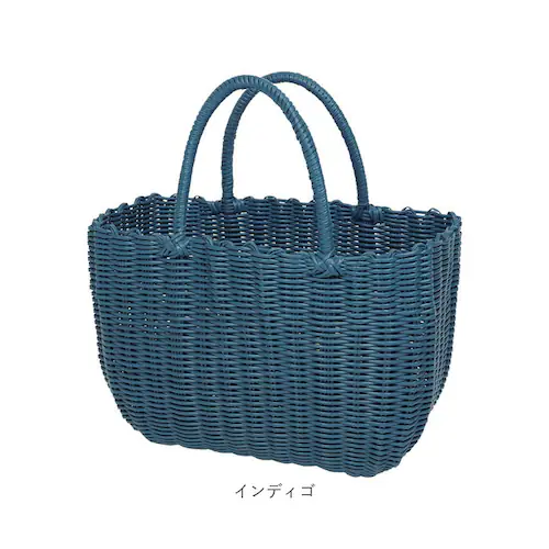 ローズクォーツ かごバッグ PPバッグ ミドル 通販 カゴバッグ バスケット トート トートバッグ トートバック レジャーバッグ レジャーバック PPバック ビニールバッグ ビニールバック 温泉バッグ_12