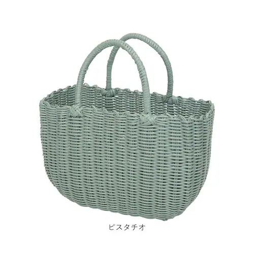 ローズクォーツ かごバッグ PPバッグ ミドル 通販 カゴバッグ バスケット トート トートバッグ トートバック レジャーバッグ レジャーバック PPバック ビニールバッグ ビニールバック 温泉バッグ_14
