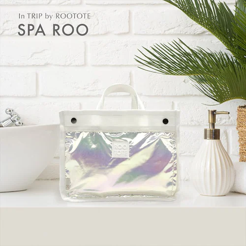 GlossNVY ルートート トートバッグ ROOTOTE 3588 通販 スパバッグ トートバック スパバック バッグインバッグ レディース 横型 小さめ 旅行 温泉 スパ ジム 軽量 軽い 速乾 _4