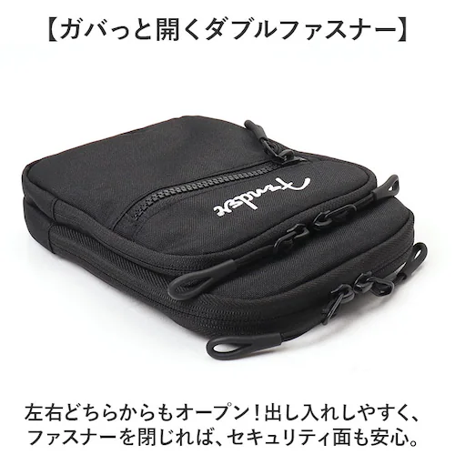 ブラック Fender フェンダー ショルダーポーチ スマホポーチ 6060 通販 スマホショルダー ショルダーバッグ ポーチ ショルダーバック ショルダー 肩掛け 斜めかけ 斜め掛け ななめがけ コ_5
