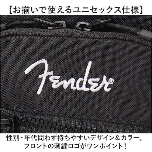 ブラック Fender フェンダー ショルダーポーチ スマホポーチ 6060 通販 スマホショルダー ショルダーバッグ ポーチ ショルダーバック ショルダー 肩掛け 斜めかけ 斜め掛け ななめがけ コ_9