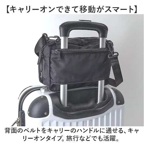 ショルダーバッグ レディース 小さめ ナイロン 通販 ショルダーバック 斜めがけバッグ ミニバッグ 軽量 軽い 斜めがけ 大人 ポケット 肩掛け メンズ 旅行 キャリーオン Nananoel ナナノエ_3