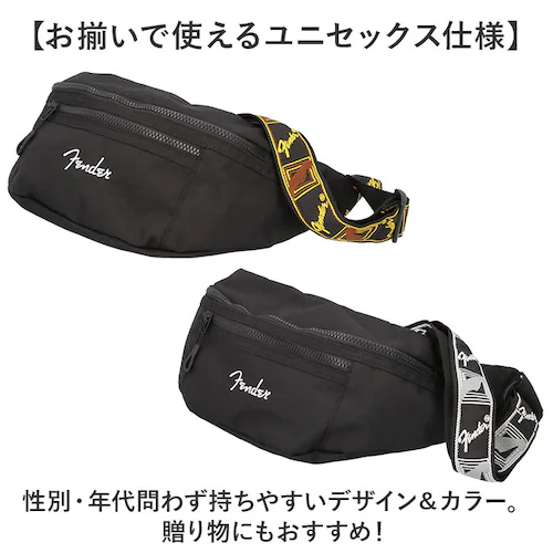 グレー Fender フェンダー ボディバッグ ボディーバッグ 6050 通販 ウエストバッグ ボディバック ボディーバック 斜めがけ ななめがけ 小さめ 軽量 軽い 横型 横 ダブルファスナー メン_9